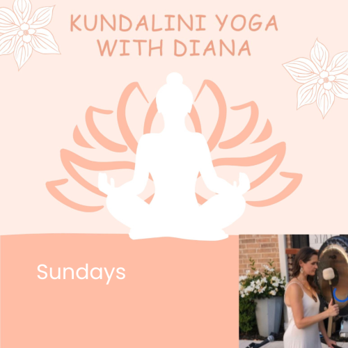 Kundalini yoga with Diana Perov – Sundays, 12-1PM